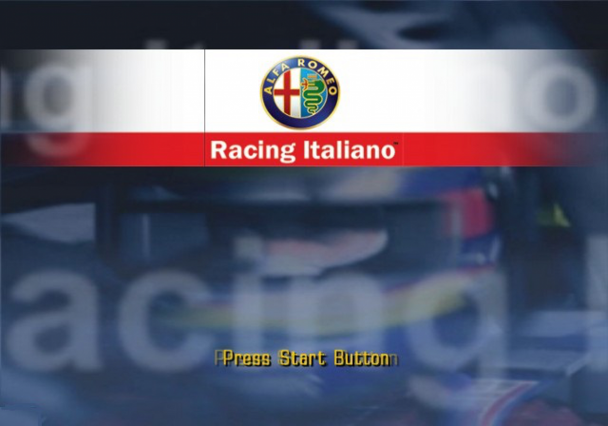 Alfa Romeo Racing Italiano – PlayStation 2 (PS2)