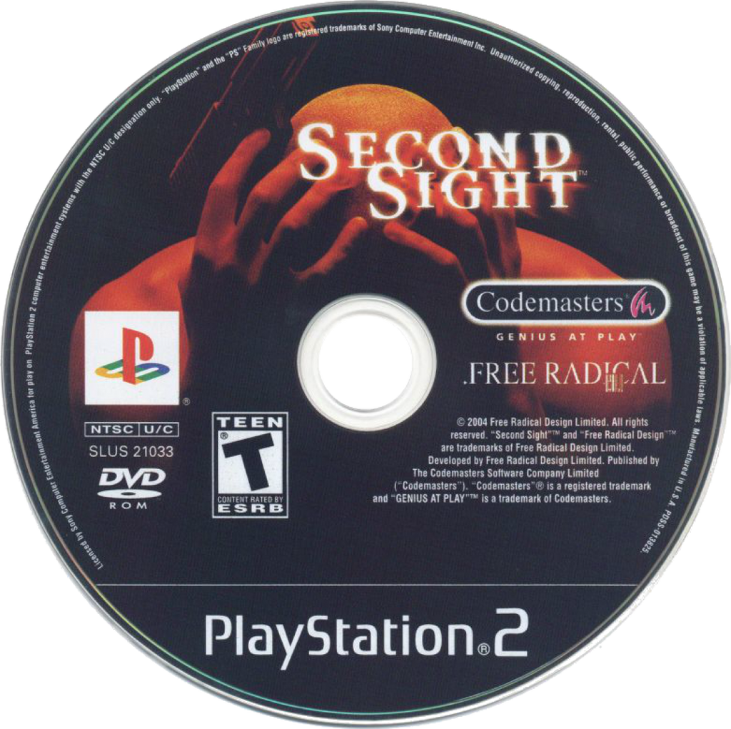 Second Sight – PlayStation 2 (PS2)