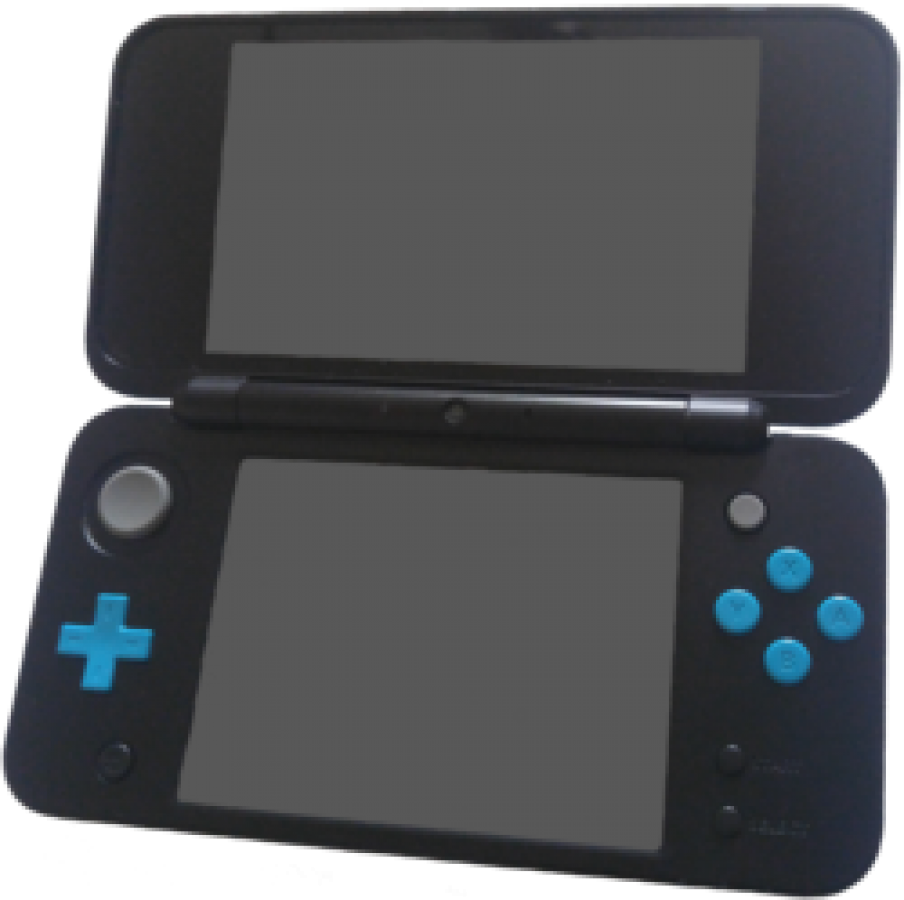 Nintendo 2DS XL System (2DS XL) [Black + Turqoise) – Good Condition