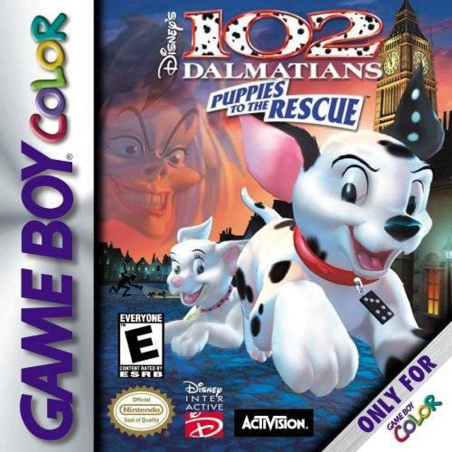 Disney's 102 Dalmatians: Puppies to the Rescue – Game Boy Color (GBC)