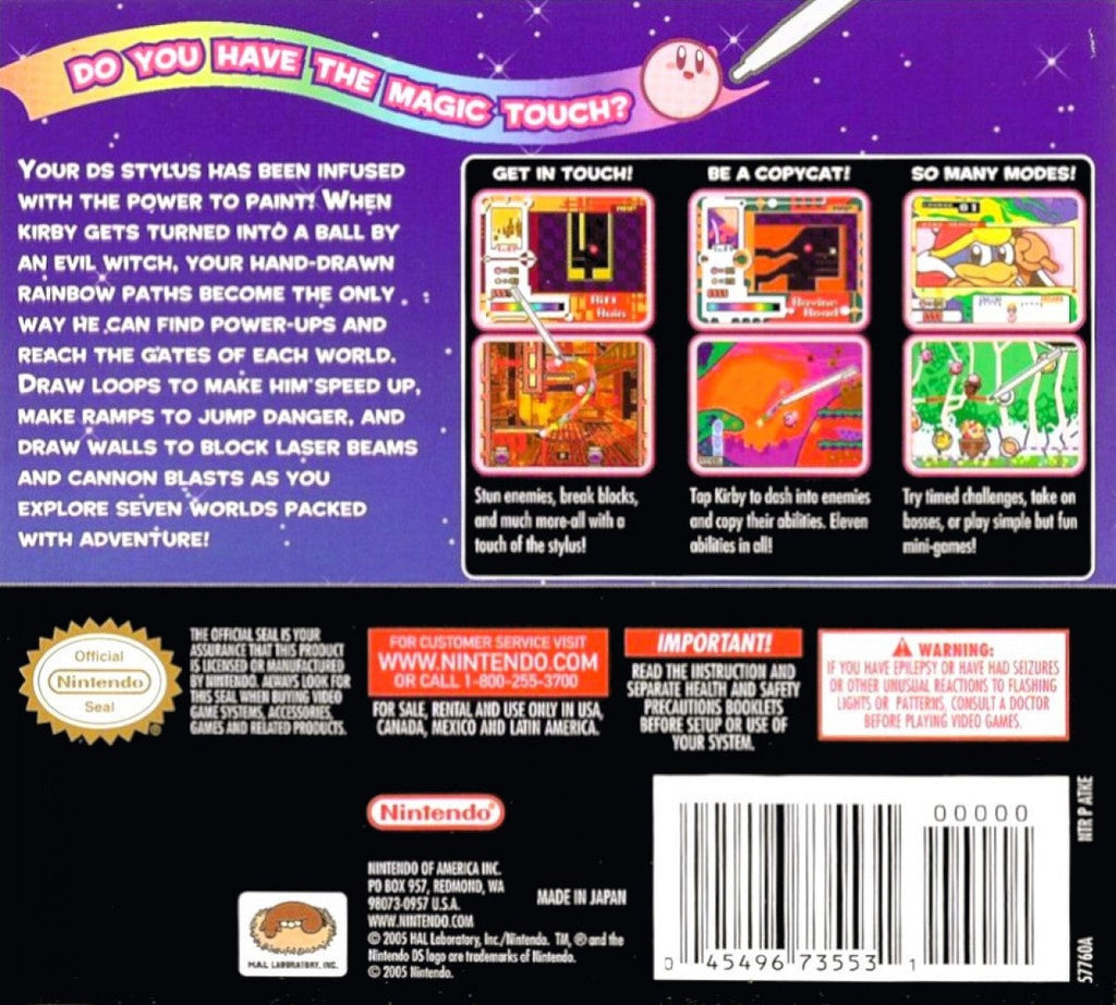 Kirby: Canvas Curse – Nintendo DS (DS)