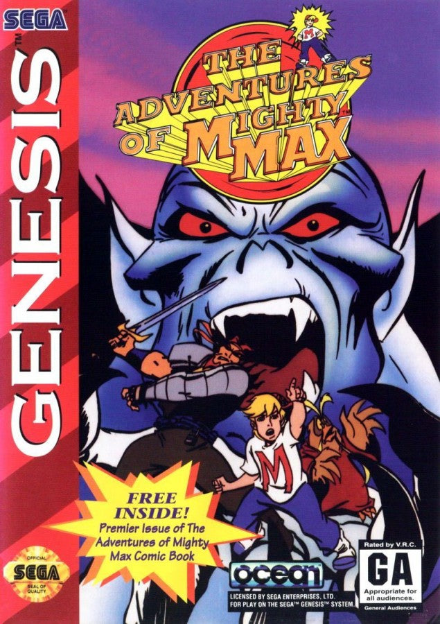 The Adventures of Mighty Max – Sega Genesis (GEN)