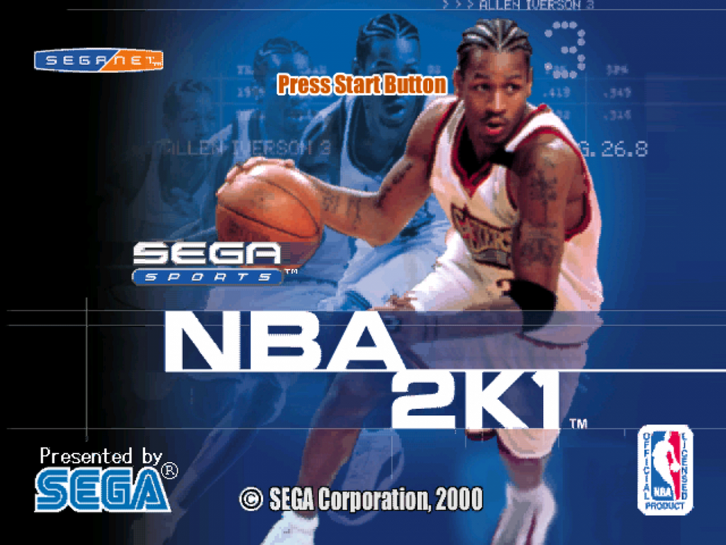 NBA 2K1 – Sega Dreamcast (DC)