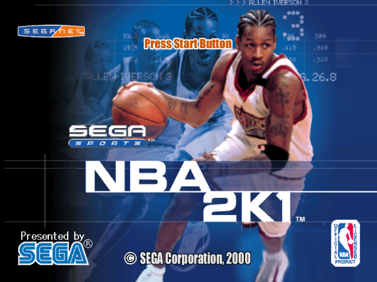 NBA 2K1 – Sega Dreamcast (DC)
