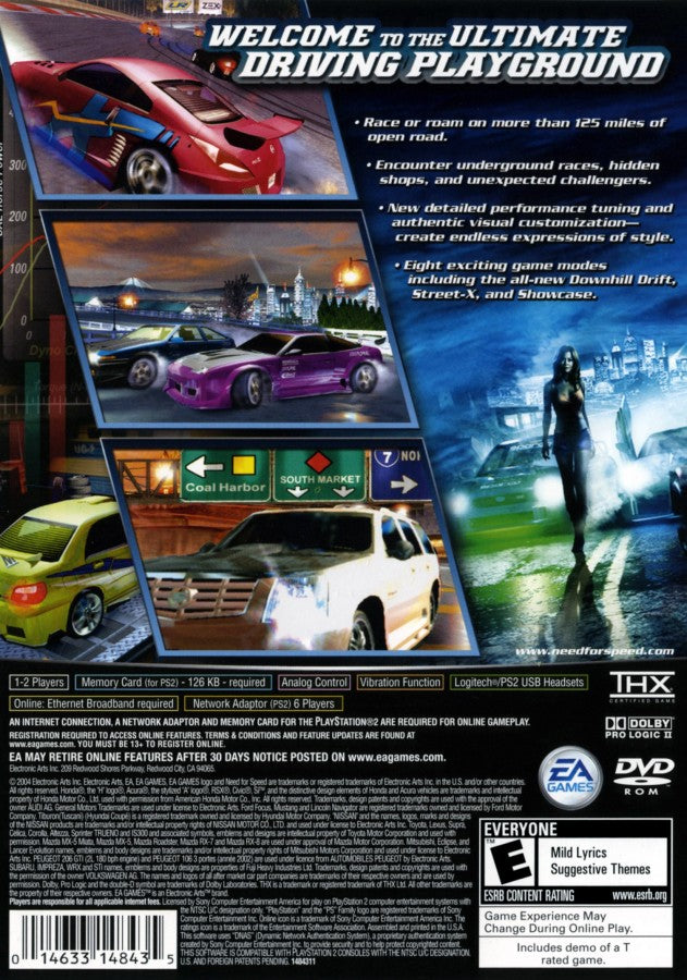 Need for Speed Underground 2 – PlayStation 2 (PS2)