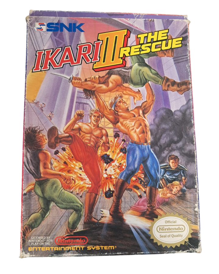Ikari Warriors III: The Rescue [In Box][Missing Manual/Inserts] – Nintendo Entertainment System (NES)