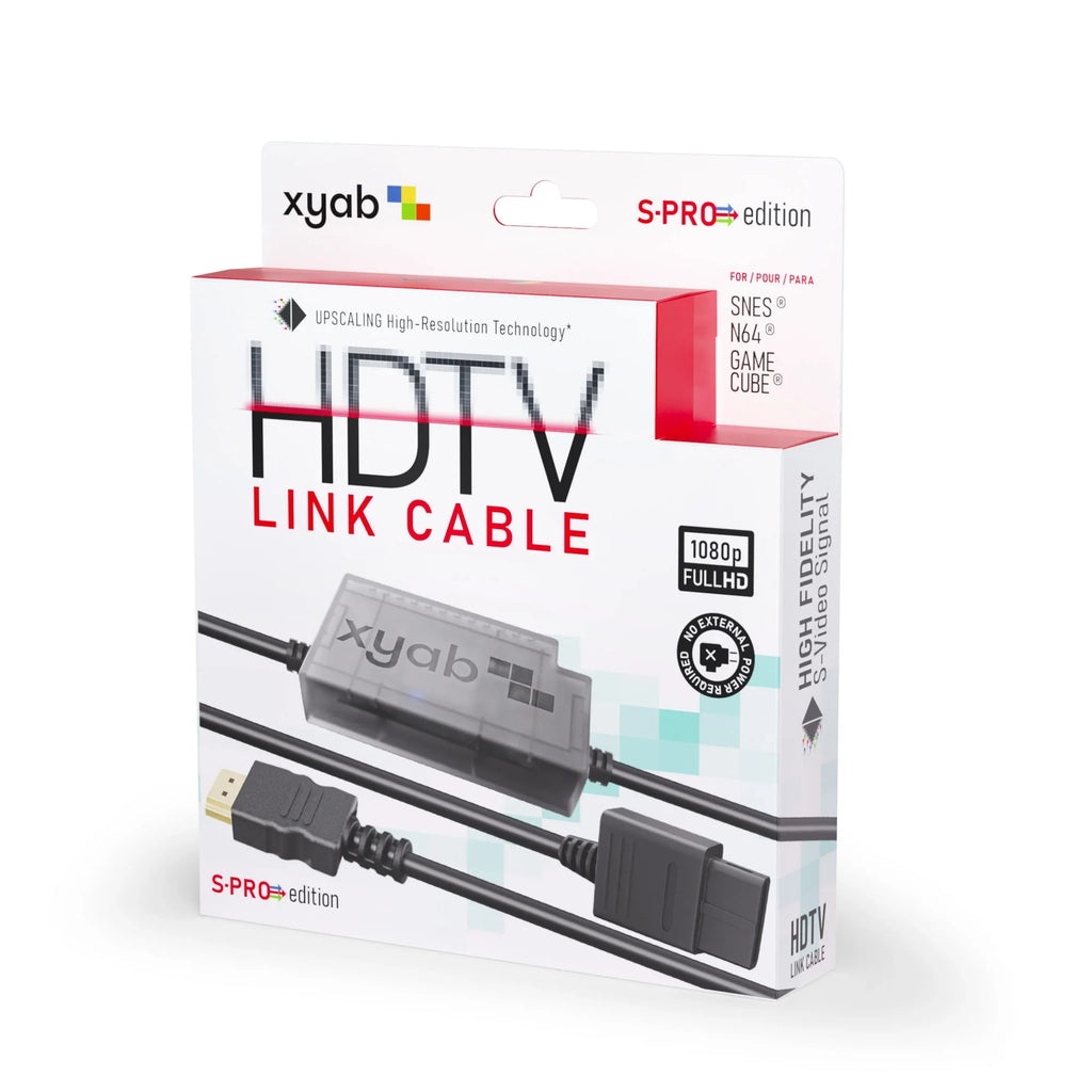 SPRO HD Link Cable for N64/GC/SNES – Console Accessory