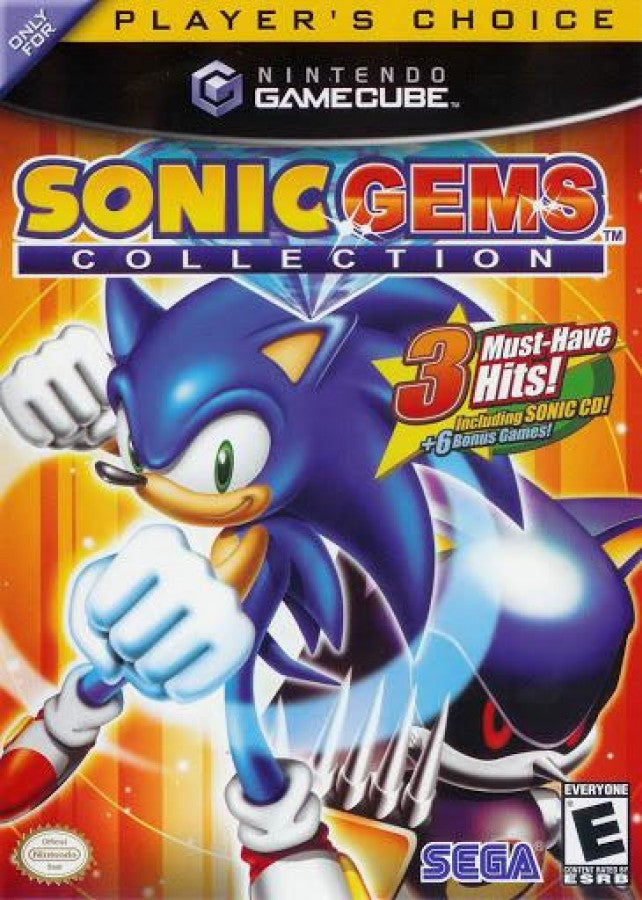 Sonic Gems Collection [Player's Choice] – GameCube (GC)