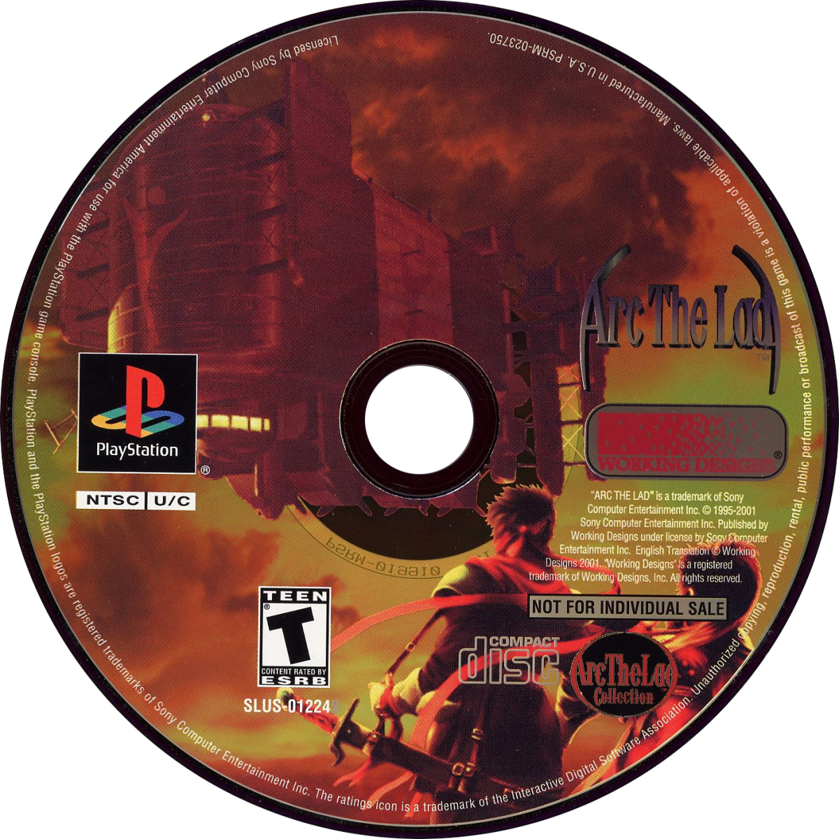 Arc the Lad Collection – PlayStation 1 (PS1)