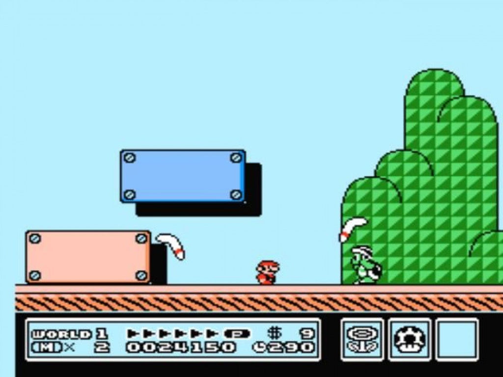 Super Mario Bros. 3 [Left Side "Bros"] – Nintendo Entertainment System (NES)