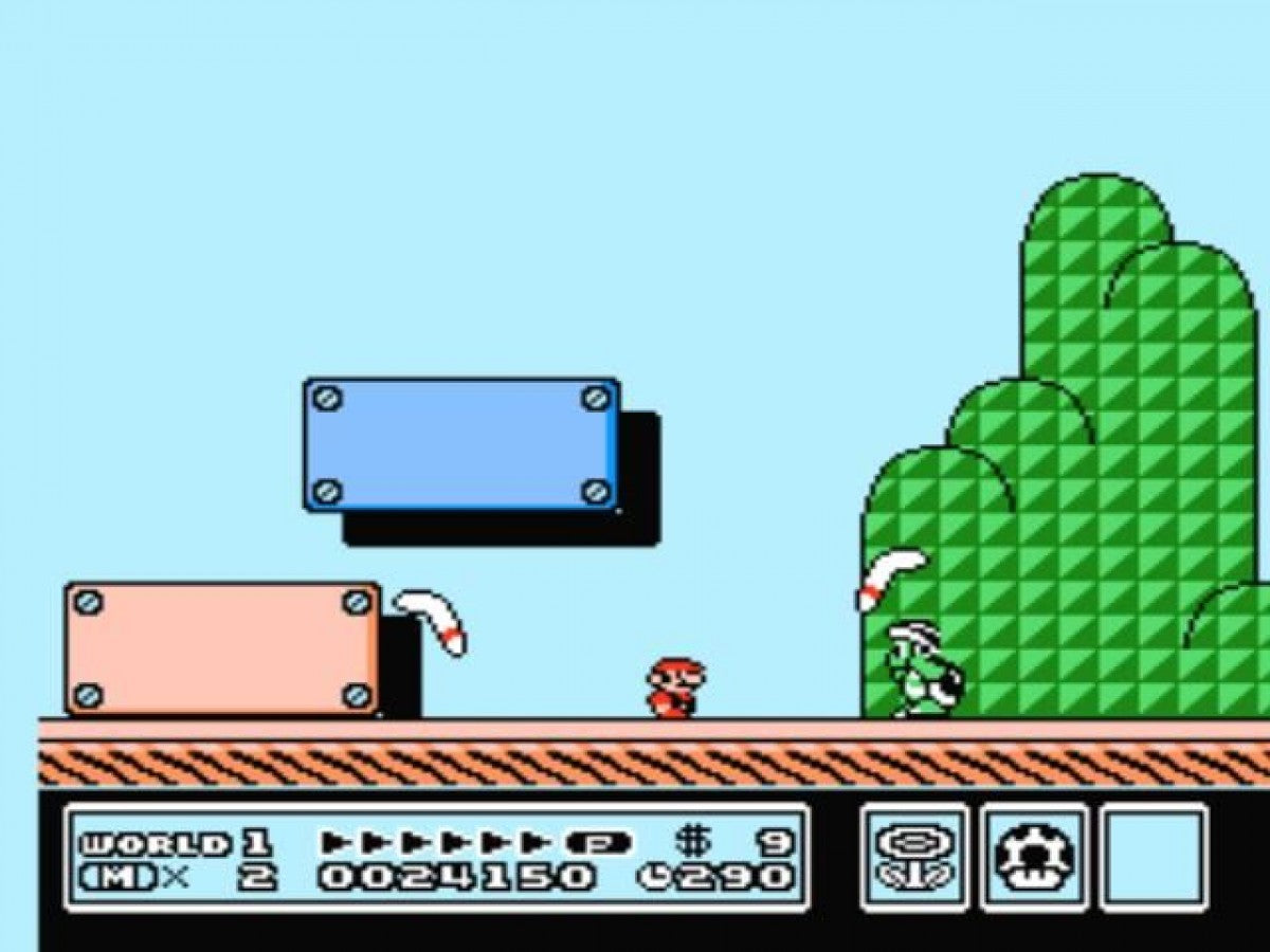 Super Mario Bros. 3 [Left Side "Bros"] – Nintendo Entertainment System (NES)