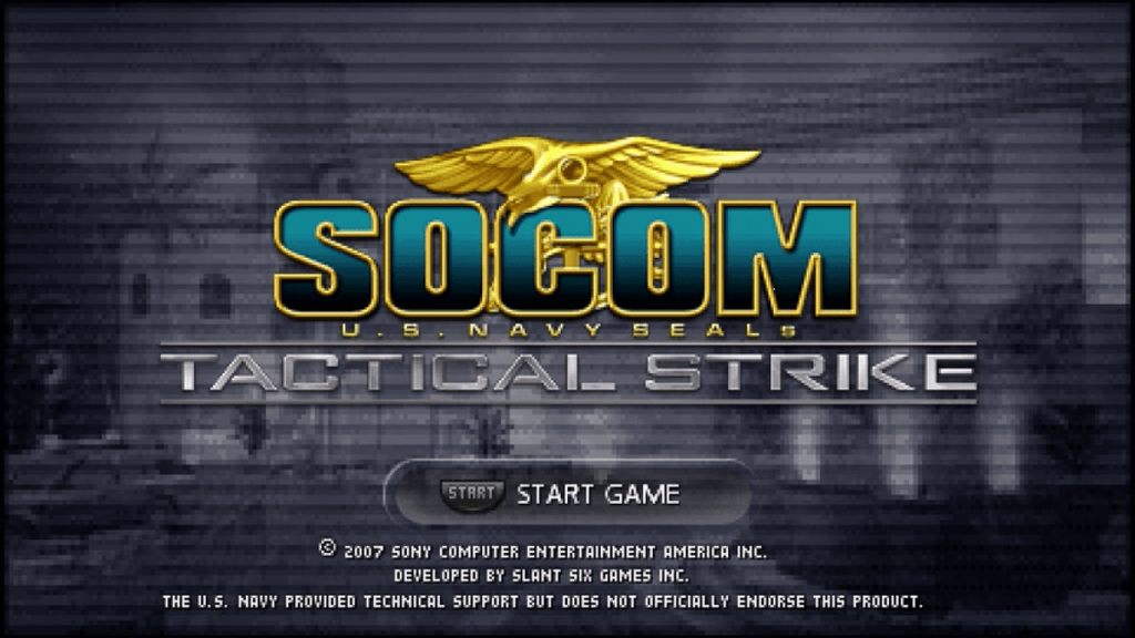 SOCOM US Navy Seals Tactical Strike — PlayStation Portable (PSP)