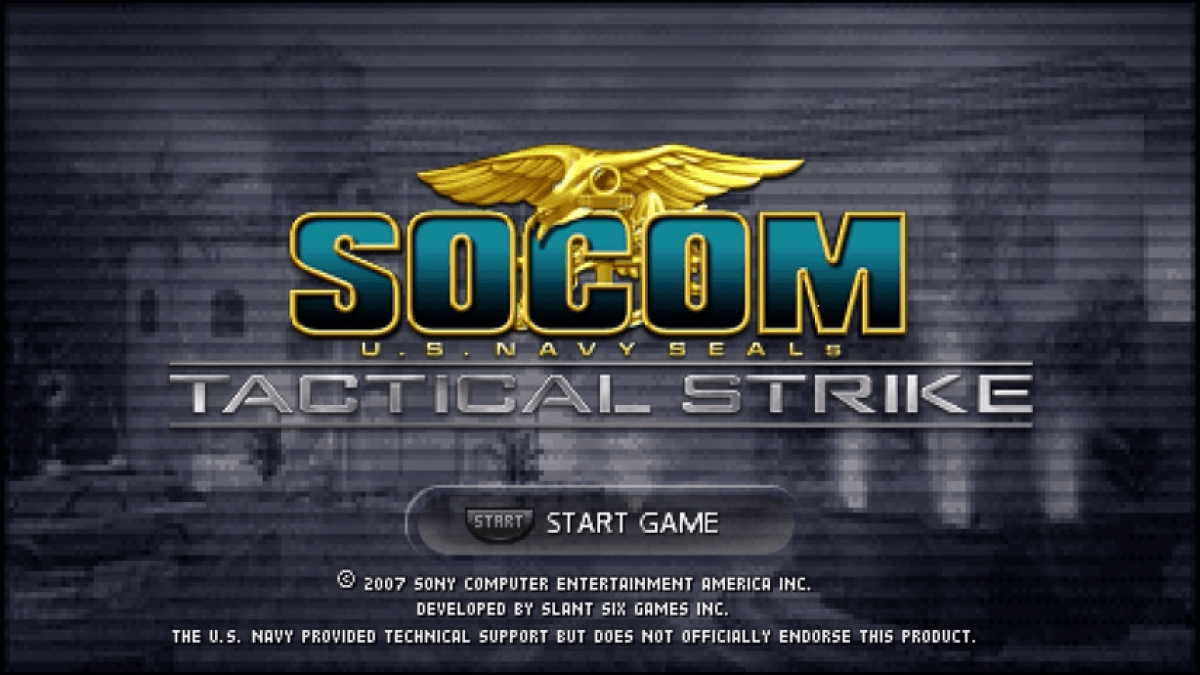 SOCOM US Navy Seals Tactical Strike — PlayStation Portable (PSP)