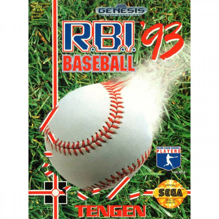 RBI Baseball 93 – Sega Genesis (GEN)