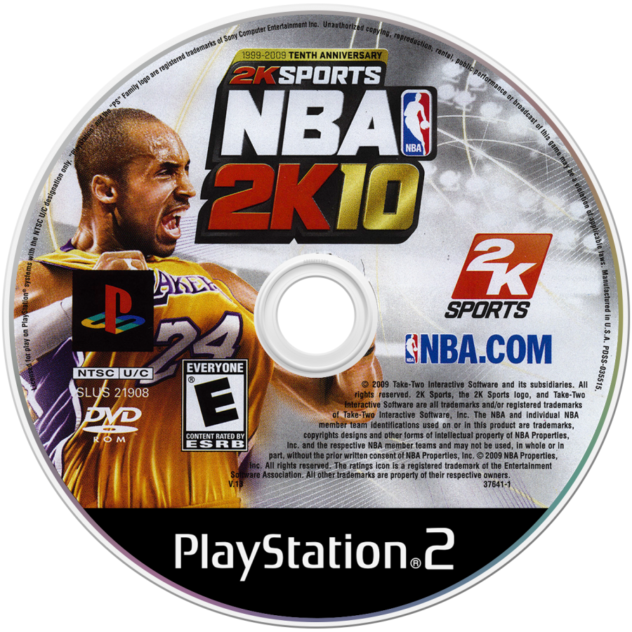 NBA 2K10 – PlayStation 2 (PS2)