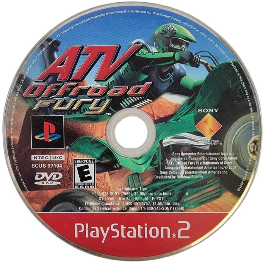 ATV Offroad Fury [Greatest Hits] – PlayStation 2 (PS2)