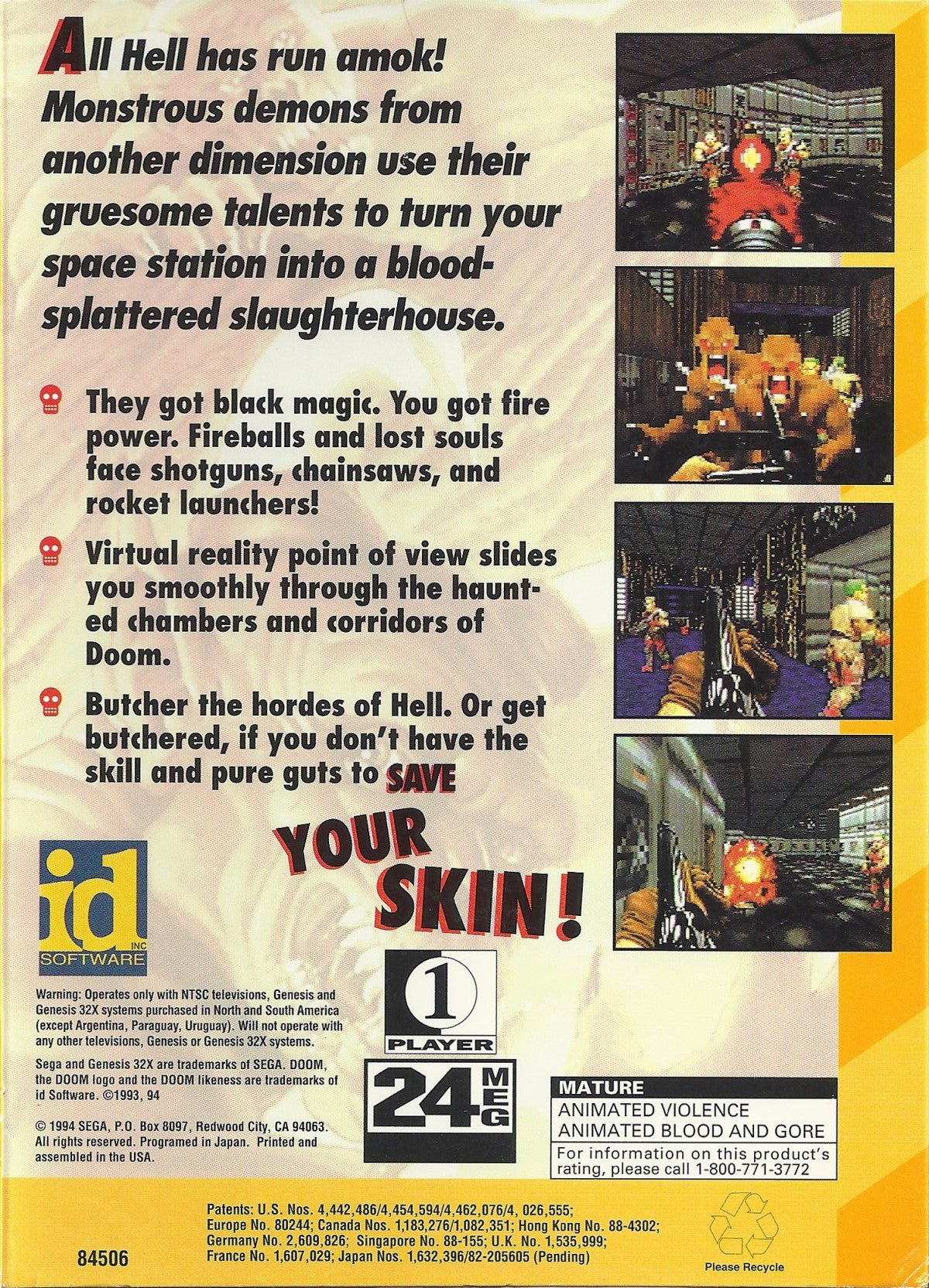 Doom – Sega 32X (32X)