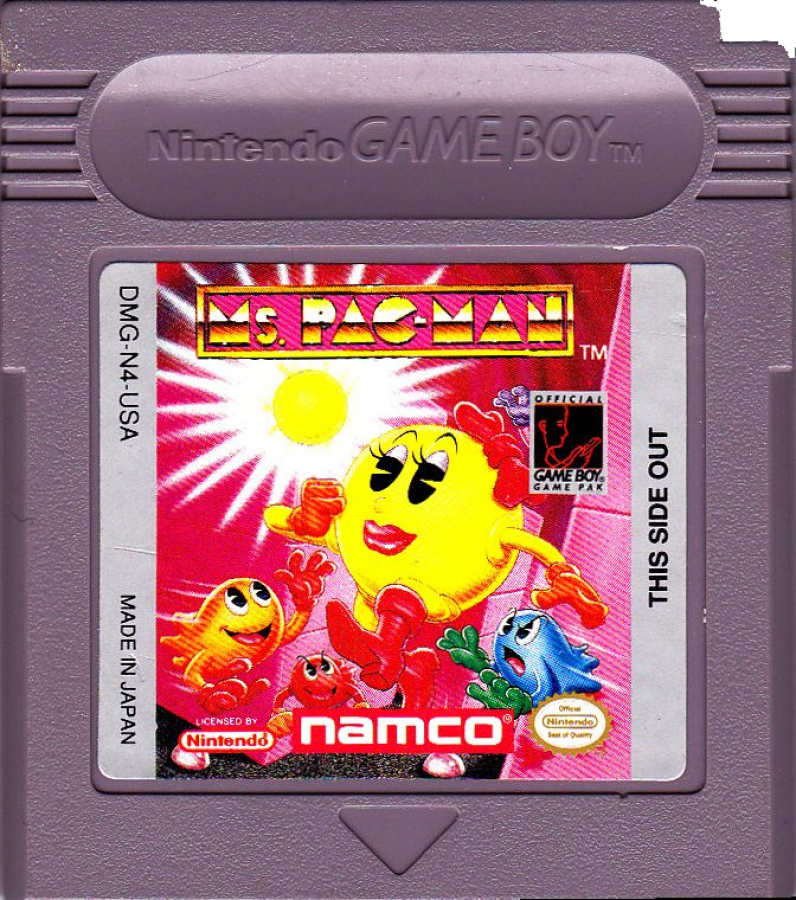Ms. Pac-Man [Missing Manuals/Inserts] – Game Boy (GB)