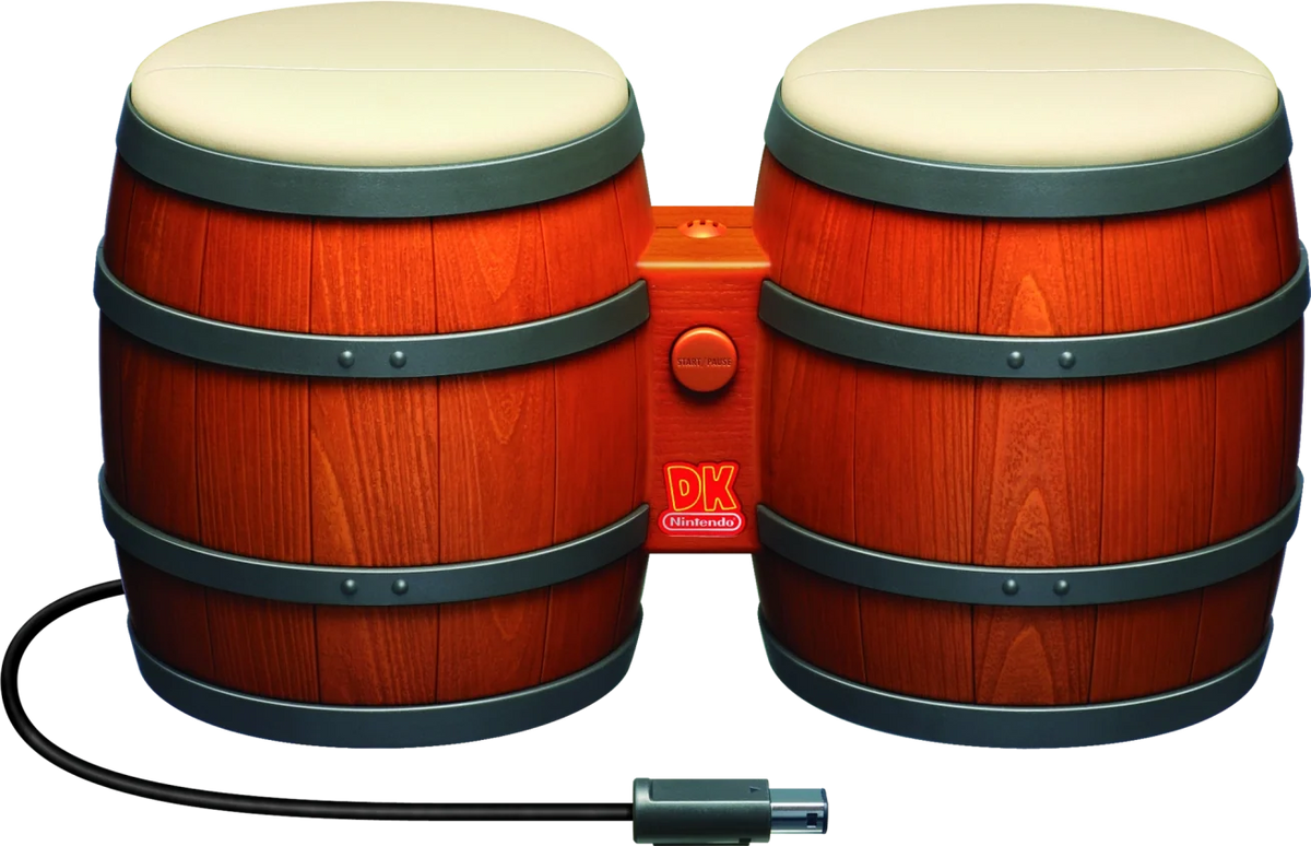Donkey Konga Bongos – Nintendo GameCube Accessory (GC)