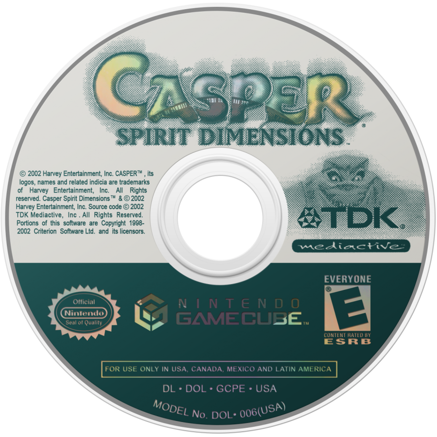 Casper: Spirit Dimensions – GameCube (GC)