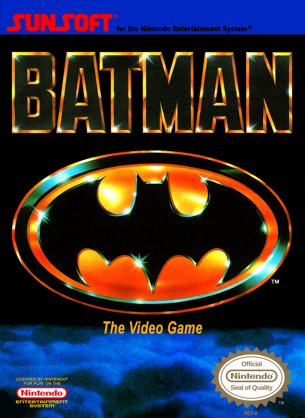 Batman: The Video Game – Nintendo Entertainment System (NES)