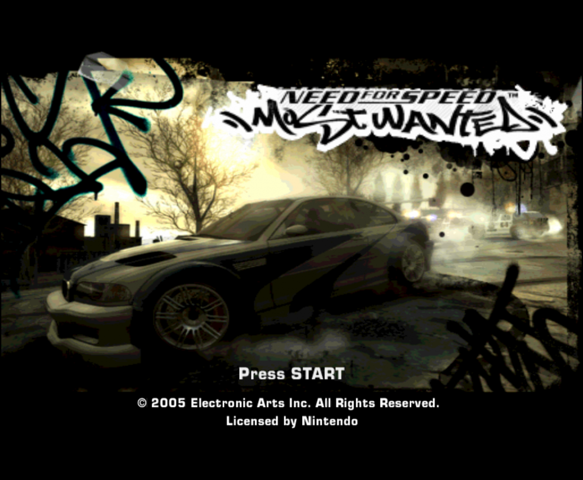 Need for Speed: Most Wanted – GameCube (GC)