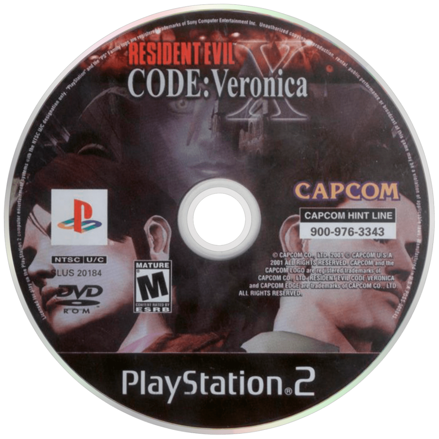 Resident Evil Code: Veronica X – PlayStation 2 (PS2)