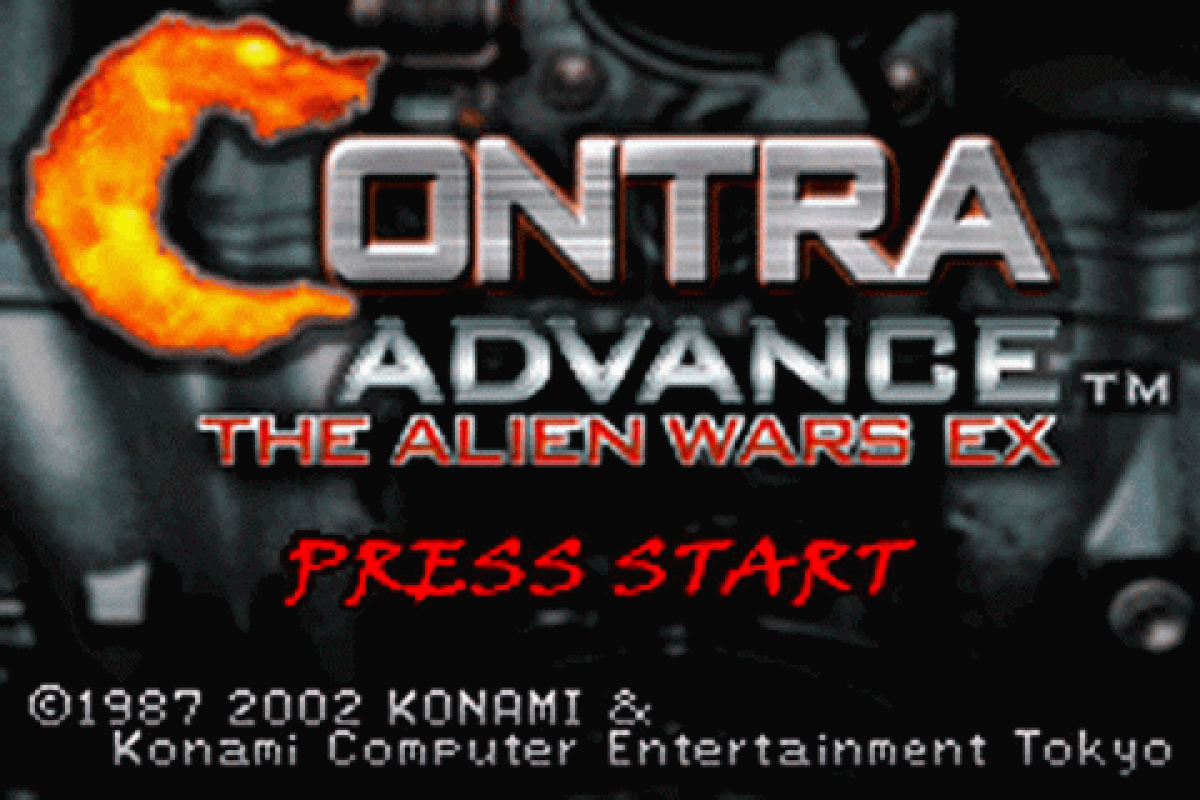 Contra Advance: The Alien Wars EX – Game Boy Advance (GBA)
