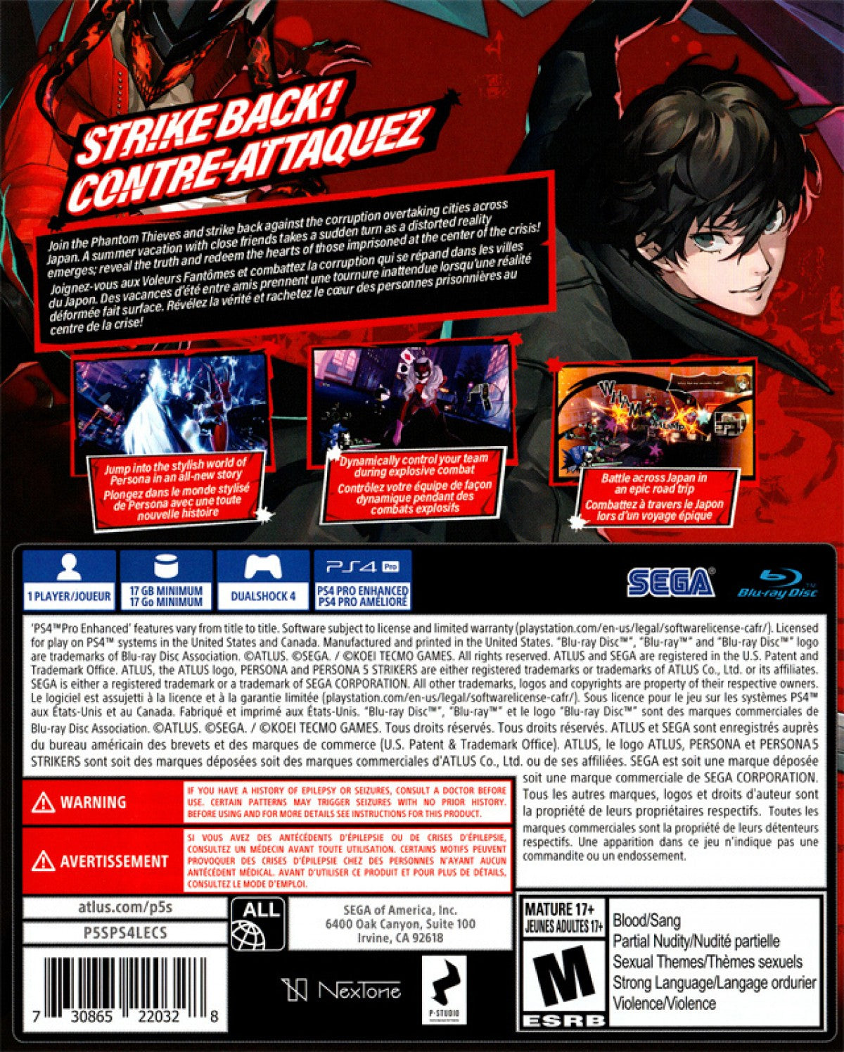 Persona 5: Strikers – PlayStation 4 (PS4)