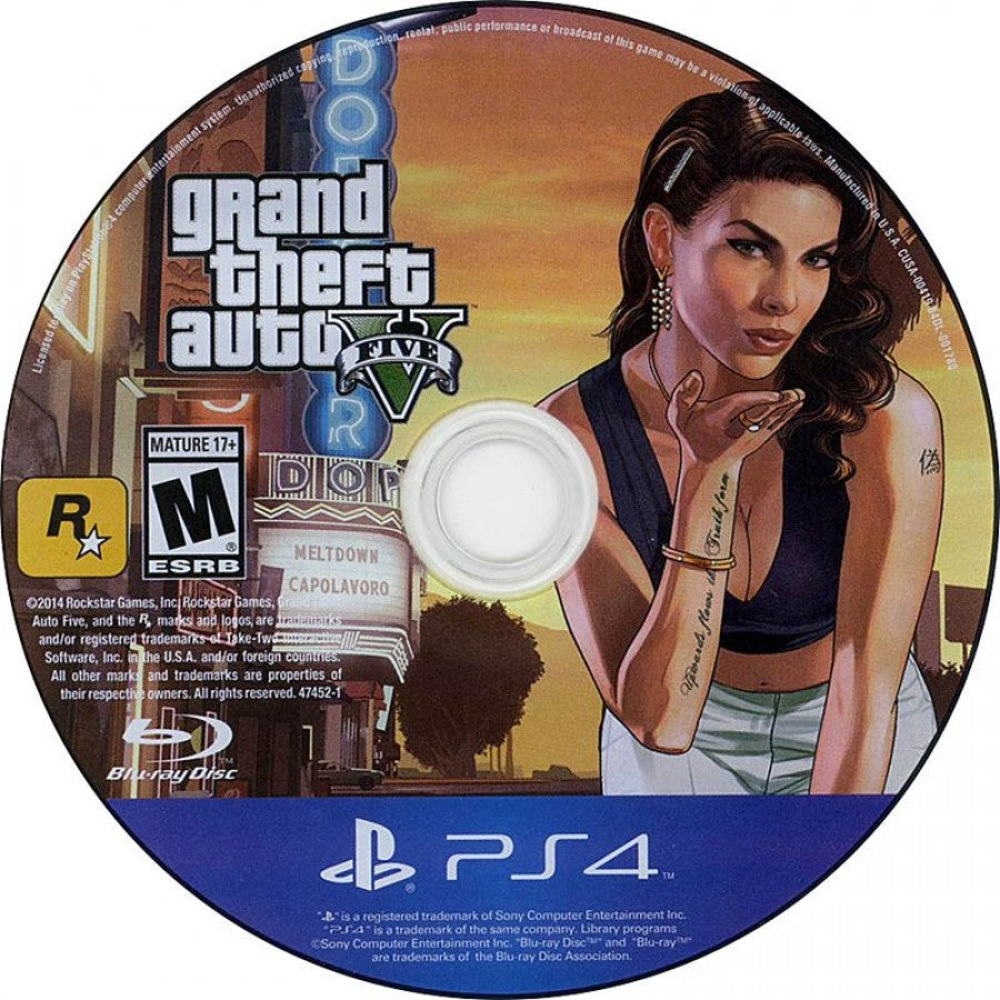 Grand Theft Auto V – PlayStation 4 (PS4)