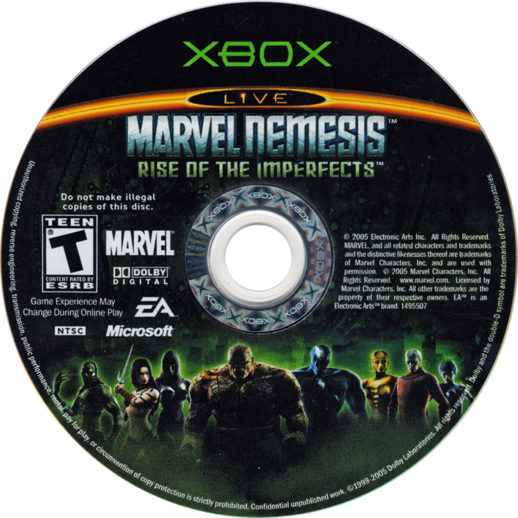 Marvel Nemesis: Rise of the Imperfects – Xbox (XBOX)