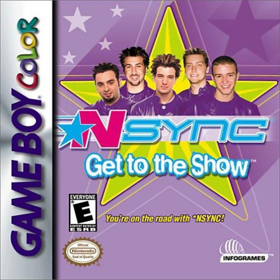 NSYNC Get to the Show – Game Boy Color (GBC)