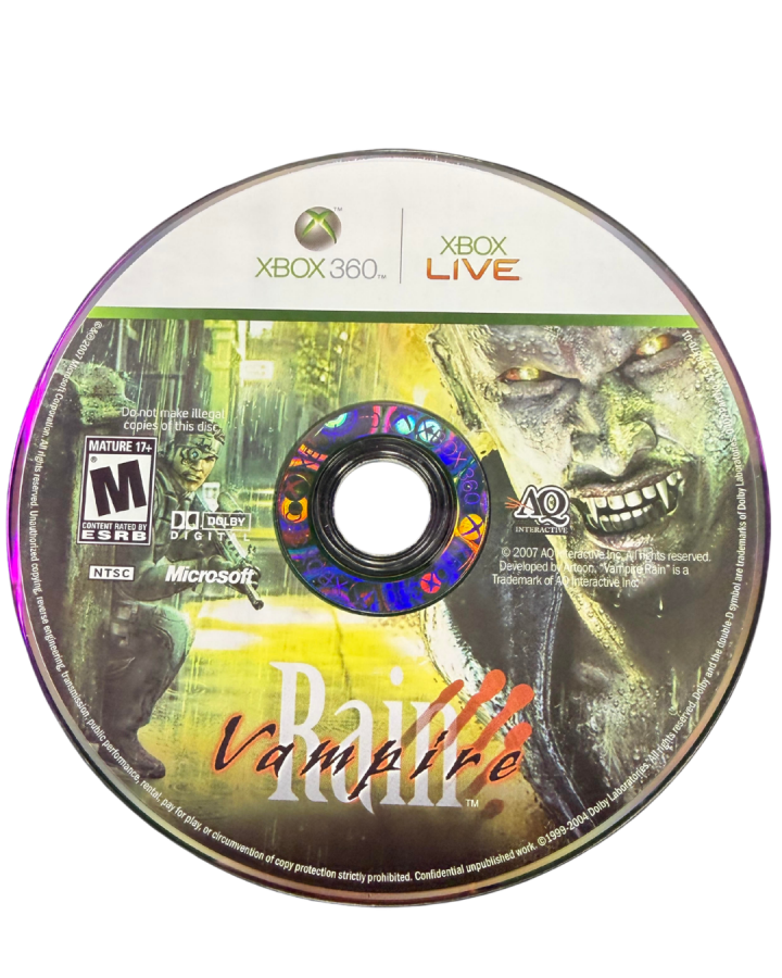 Vampire Rain – Xbox 360 (X360)