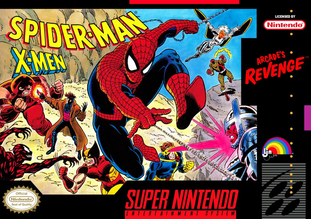 Spider-Man X-Men Arcade's Revenge – Super Nintendo Entertainment System (SNES)