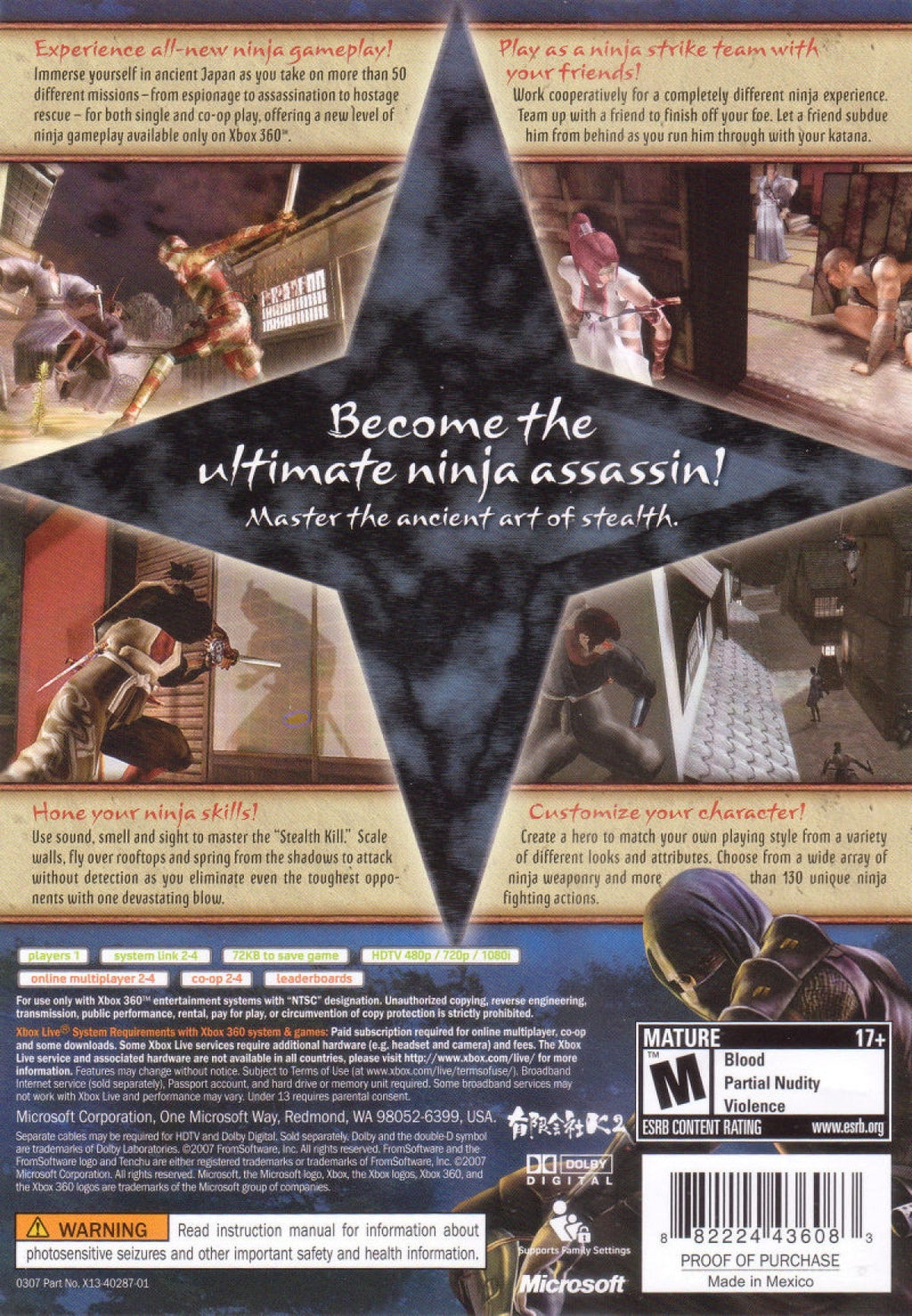 Tenchu Z – Xbox 360 (X360)