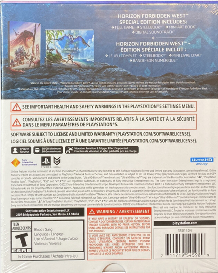 Horizon Forbidden West [Special Edition] – PlayStation 5 (PS5)