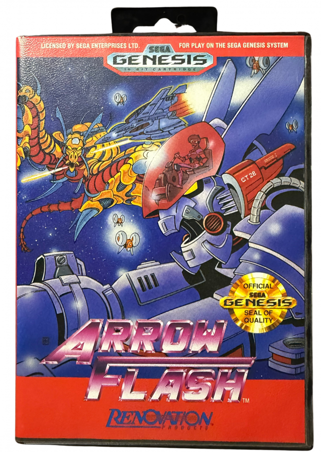Arrow Flash [COMPLETE IN BOX] – Sega Genesis (GEN)