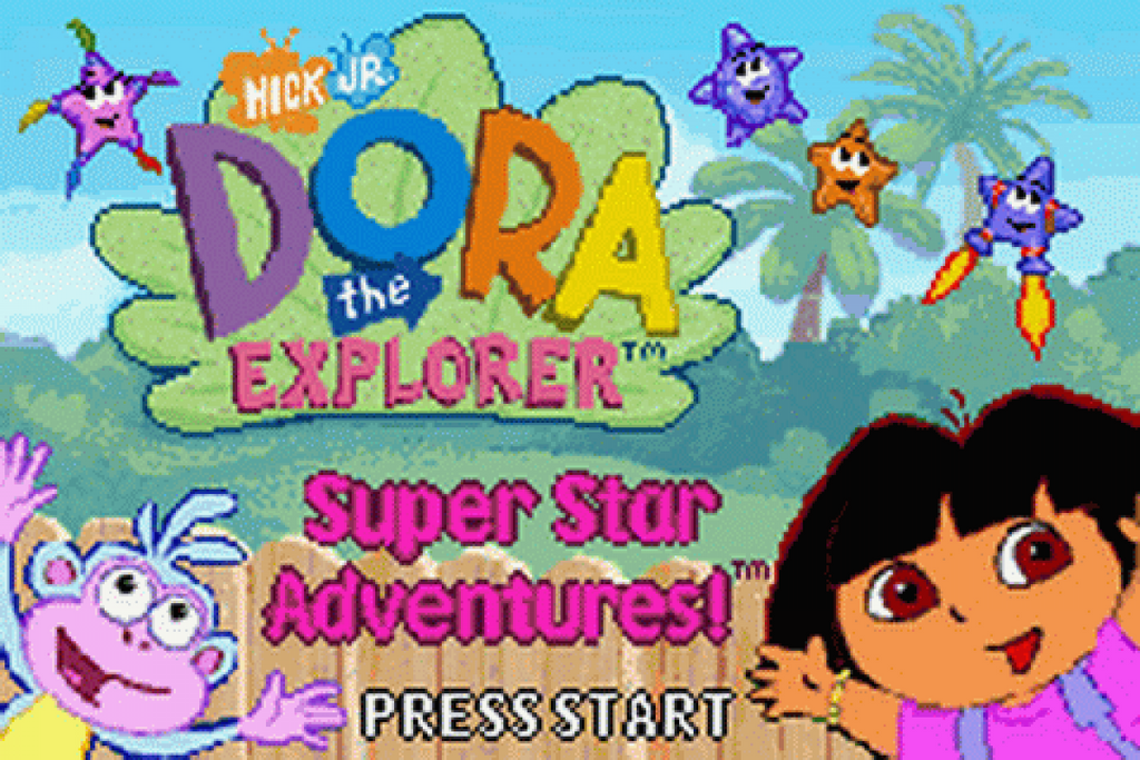 Dora the Explorer: Super Star Adventures – Game Boy Advance (GBA)