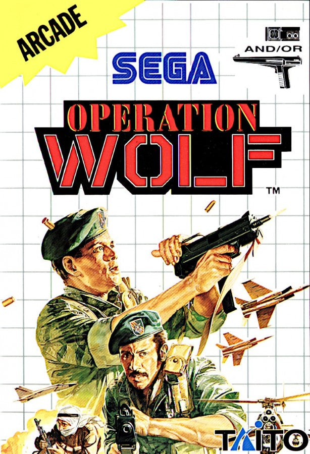 Operation Wolf – Sega Master System (SMS)