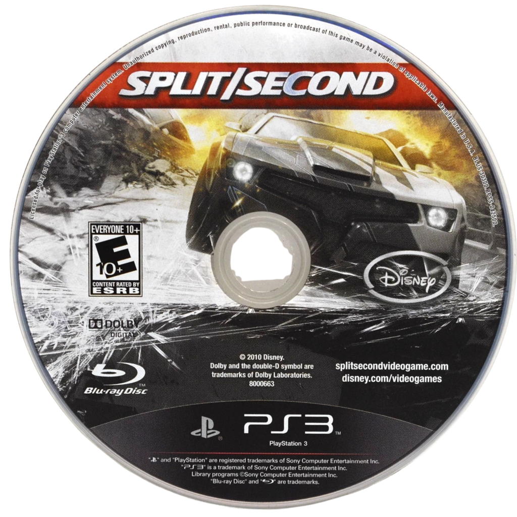 Split/Second – PlayStation 3 (PS3)