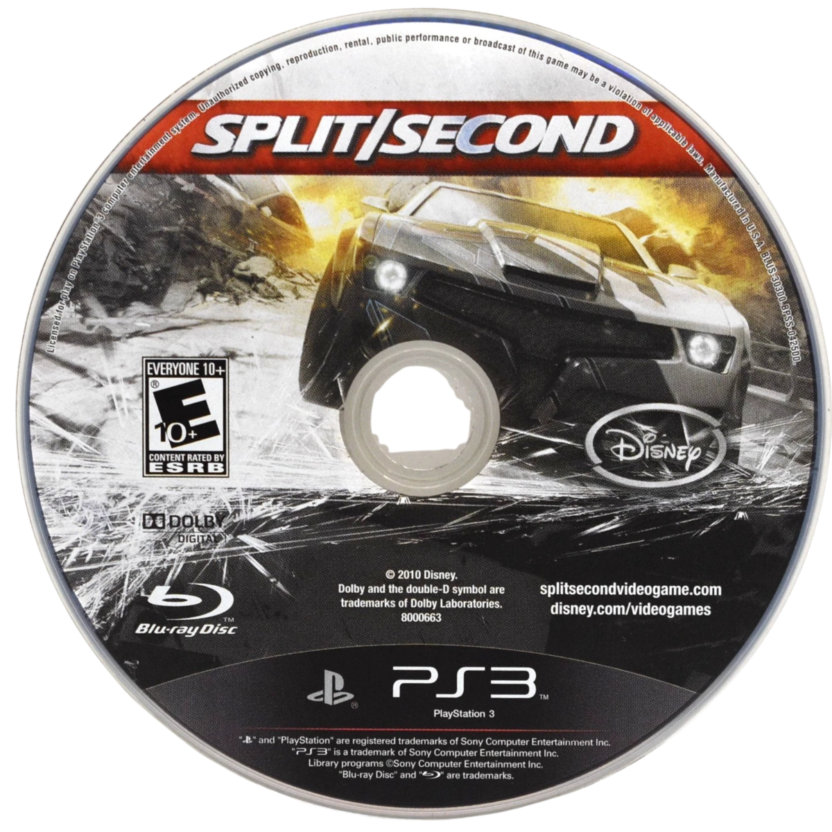 Split/Second – PlayStation 3 (PS3)