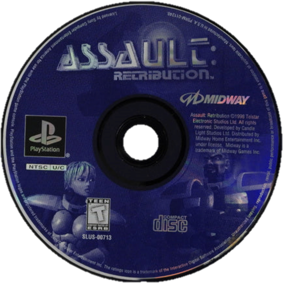 Assault Retribution – PlayStation 1 (PS1)
