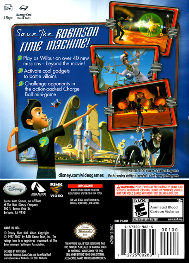 Meet the Robinsons – GameCube (GC)
