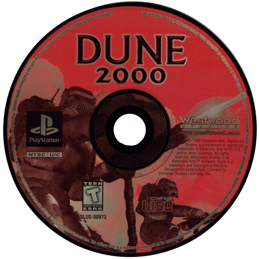 Dune 2000 – PlayStation 1 (PS1)