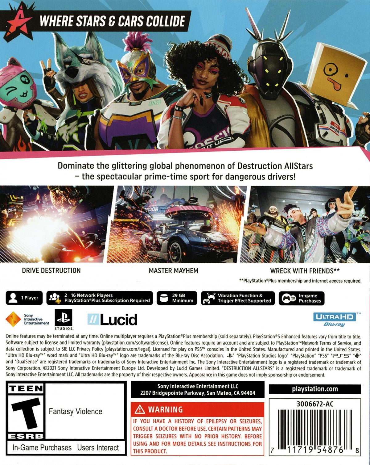 Destruction AllStars – PlayStation 5 (PS5)