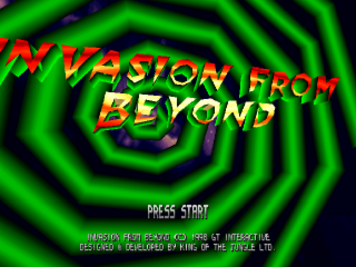 Invasion from Beyond – PlayStation 1 (PS1)