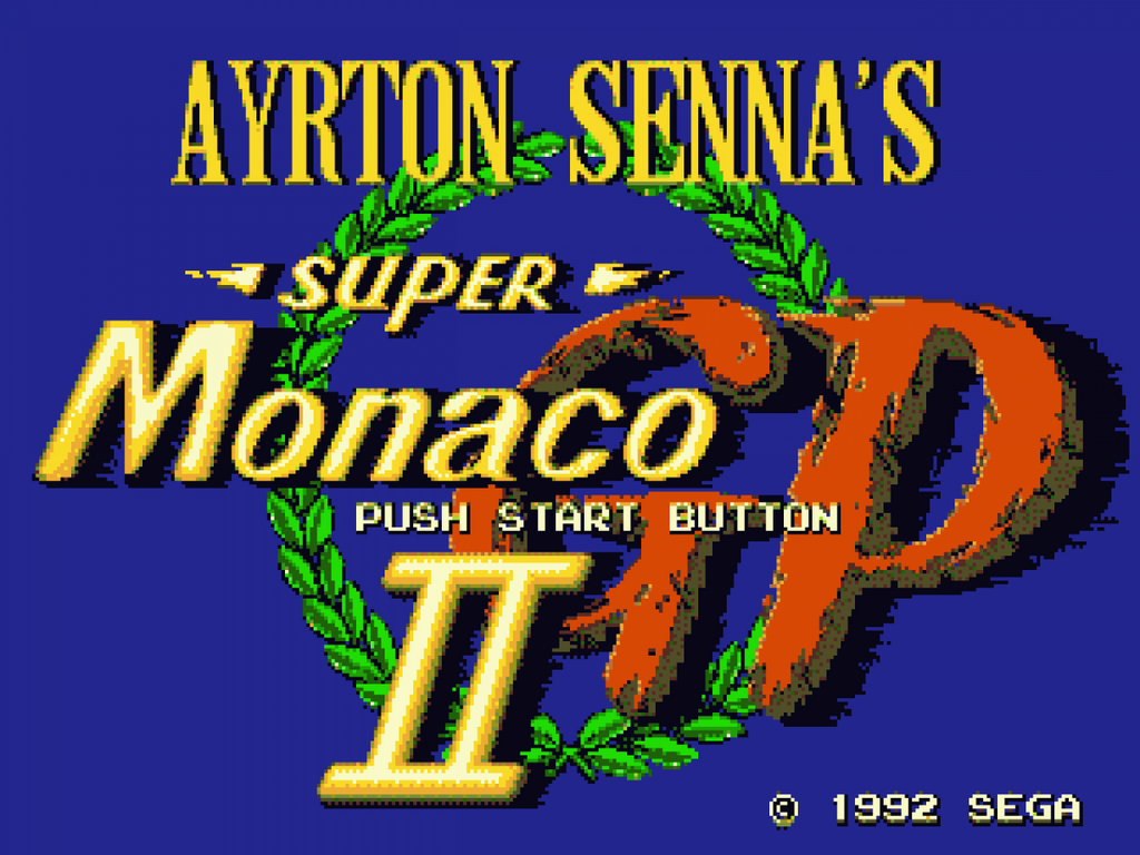 Super Monaco GP II – Sega Genesis (GEN)