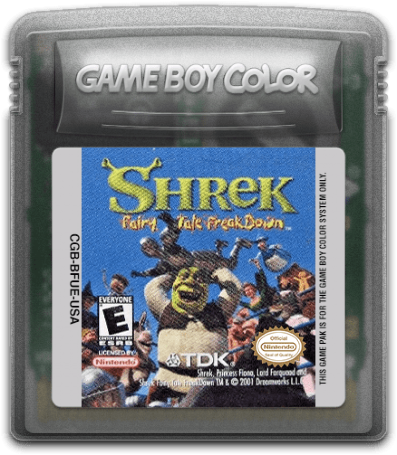 Shrek Fairy Tales Freakdown – Game Boy Color (GBC)