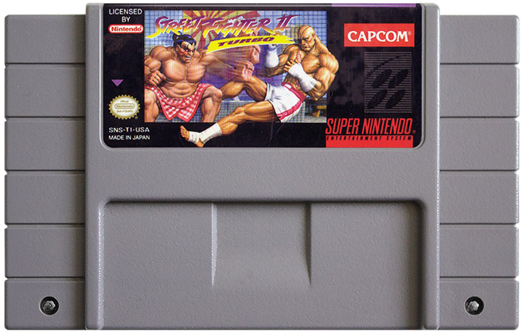 Street Fighter II Turbo – Super Nintendo Entertainment System (SNES)