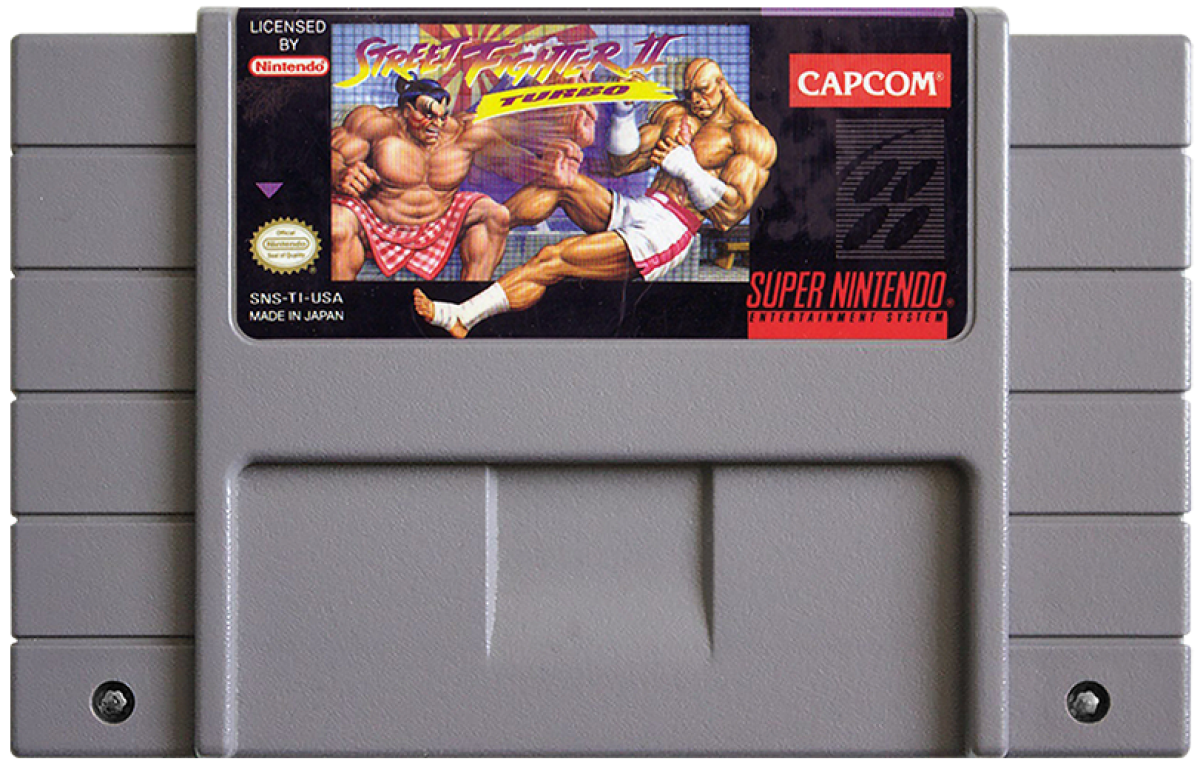 Street Fighter II Turbo – Super Nintendo Entertainment System (SNES)